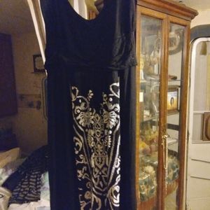 Long backless dress sizemedium